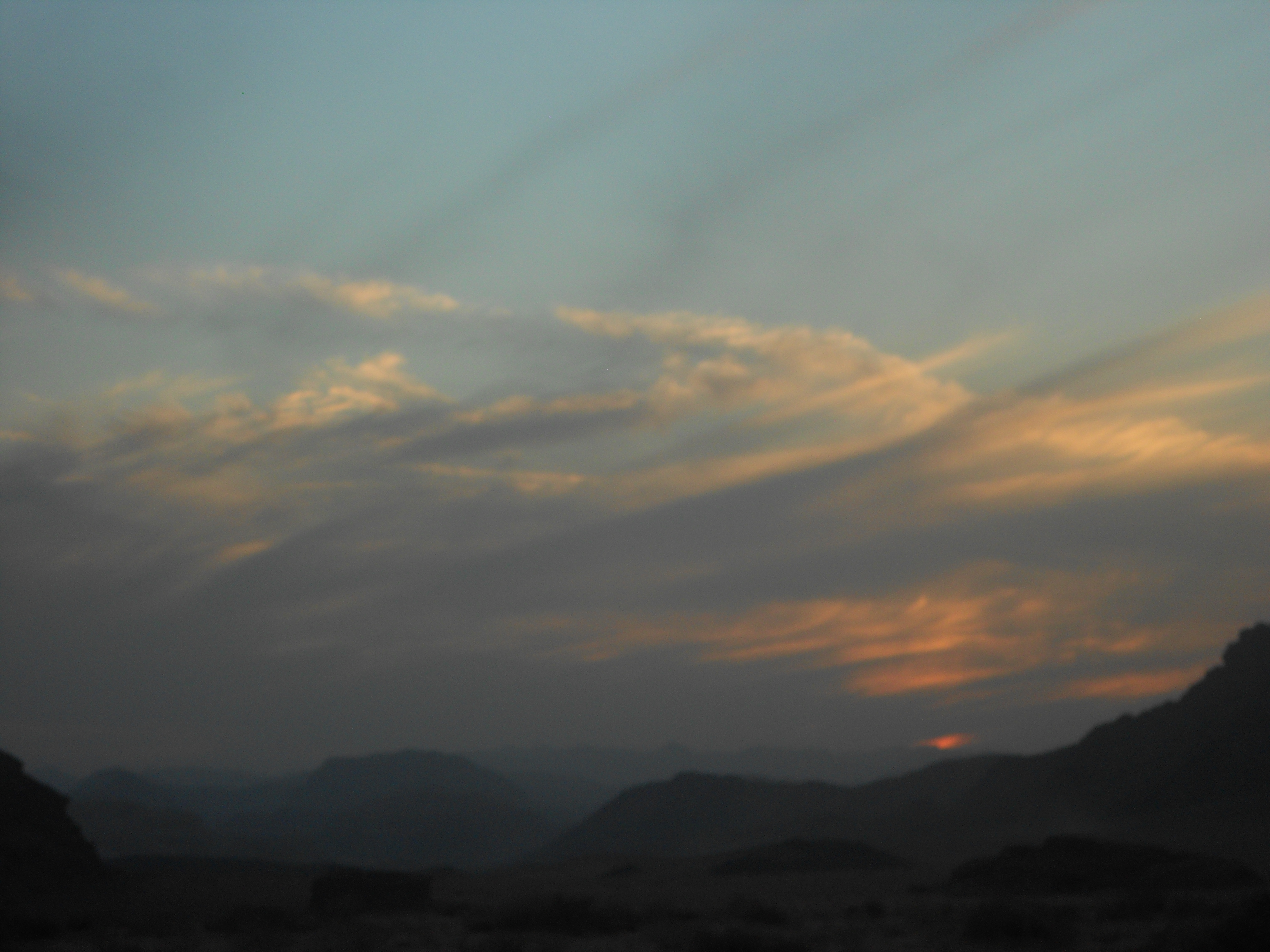 wadi sunset